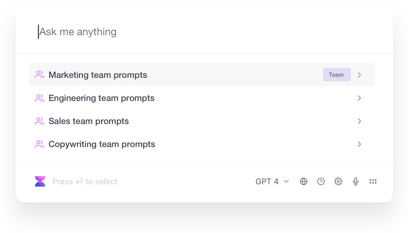 Collaborative ChatGPT for your team