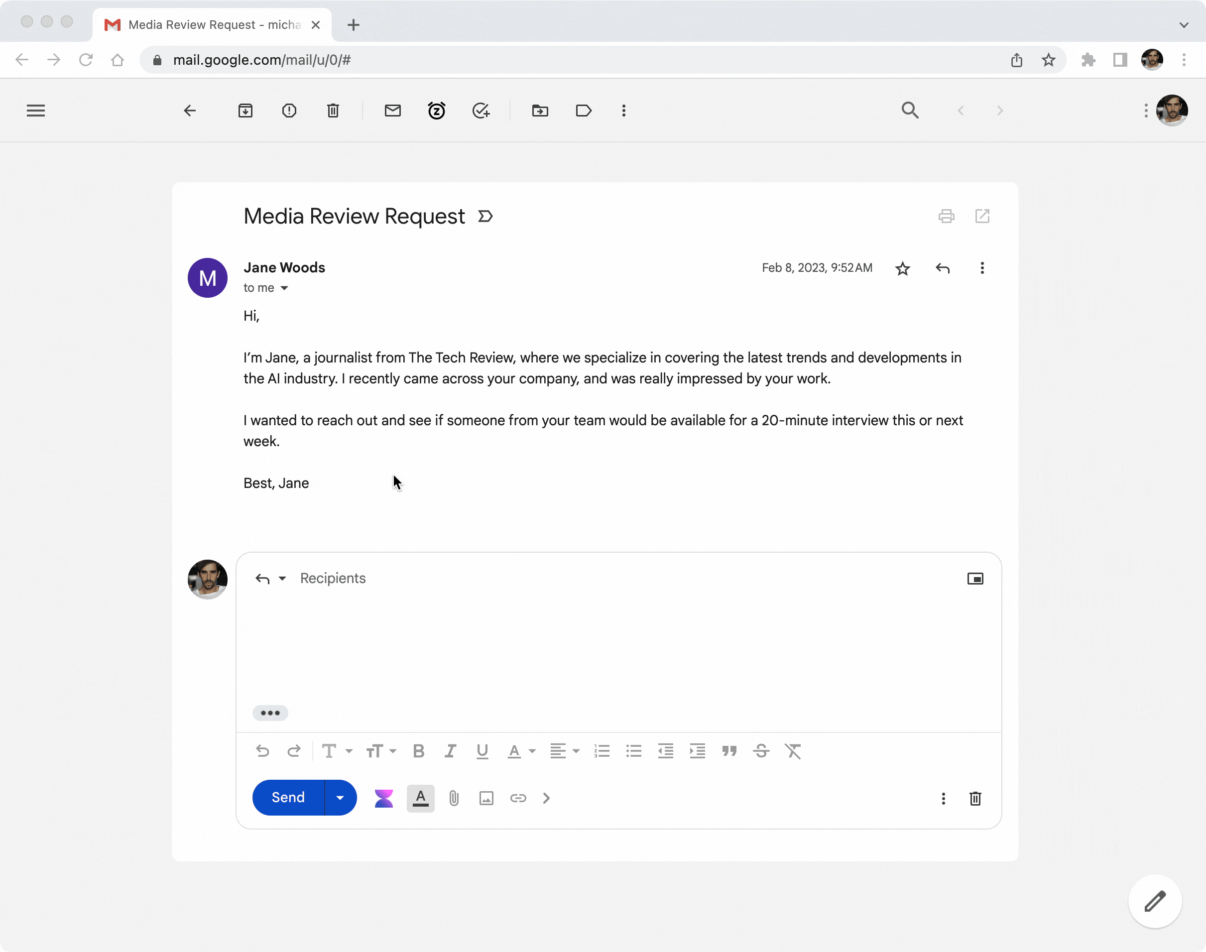 Write Emails In Gmail With AI How To Voil 